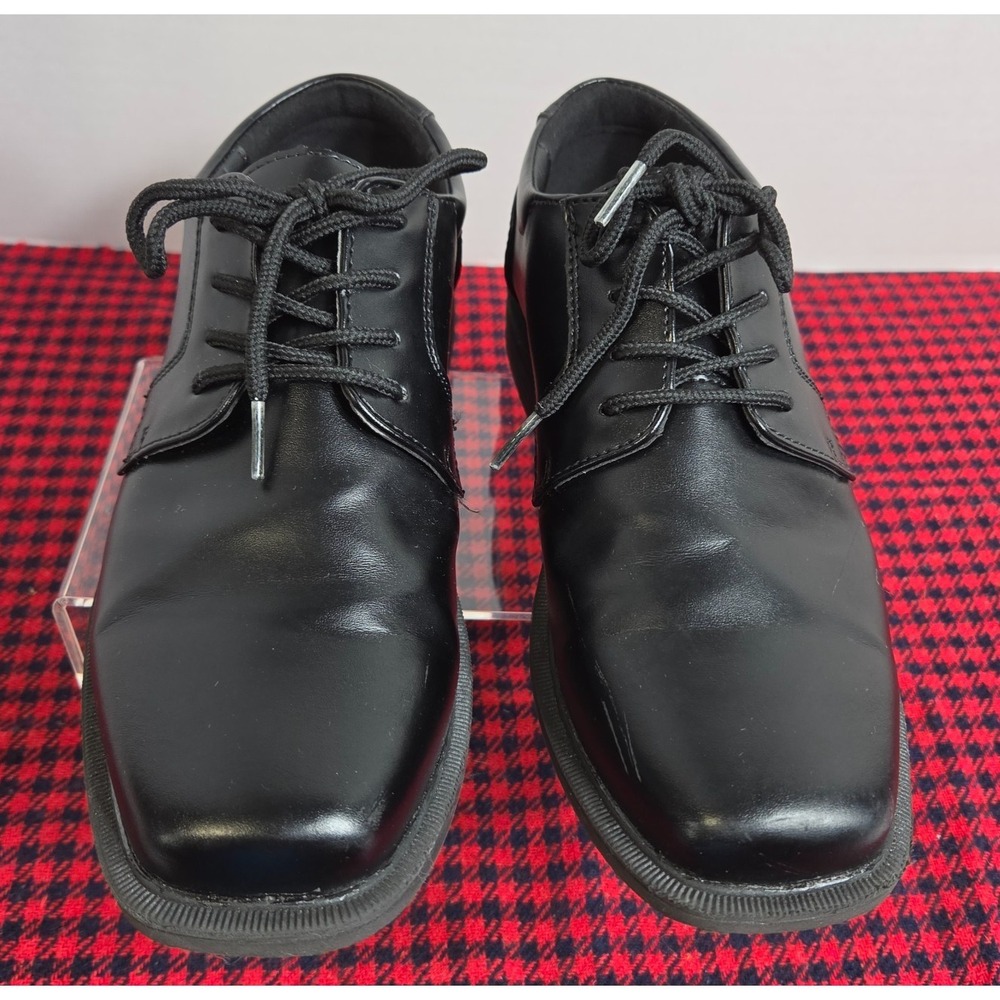 Madison Avenue Boys Oxford Willie Style Dress Shoes Black Size 4M Wedding Church